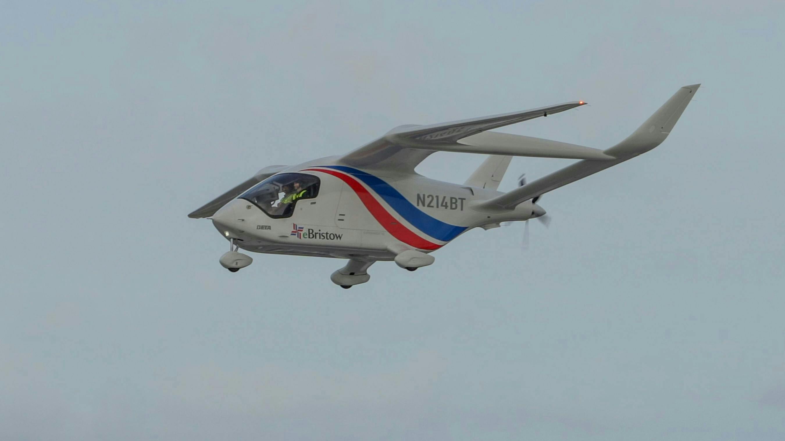 Beta's Alia aircraft flying in the UK.