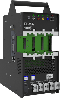 The Elma portable FlexVNX+ development chassis accelerates development and testing of both VITA 90 and SOSA aligned VNX+ plug-in cards. The Elma portable FlexVNX+ development chassis accelerates development and testing of both VITA 90 and SOSA aligned VNX+ plug-in cards.