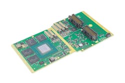 The Concurrent Technologies Narvi rugged Switched Mezzanine Card (XMC) general-purpose graphics processing unit (GPGPU) and graphics processing card is for demanding military and aerospace applications. The Concurrent Technologies Narvi rugged Switched Mezzanine Card (XMC) general-purpose graphics processing unit (GPGPU) and graphics processing card is for demanding military and aerospace applications.