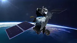 A rendering of the Next-Gen GEO OPIR space vehicle