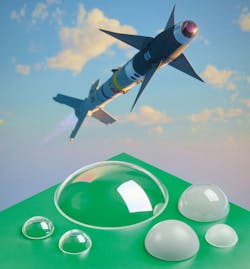 Meller Optics custom-fabricated sapphire domes offer different radii for missiles, and nearly flat configurations for gimbals and hypersonics. Meller Optics custom-fabricated sapphire domes offer different radii for missiles, and nearly flat configurations for gimbals and hypersonics.