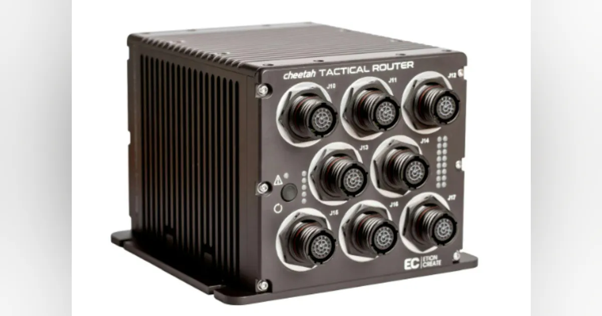 Military-grade communications router for military vehicles | Military ...