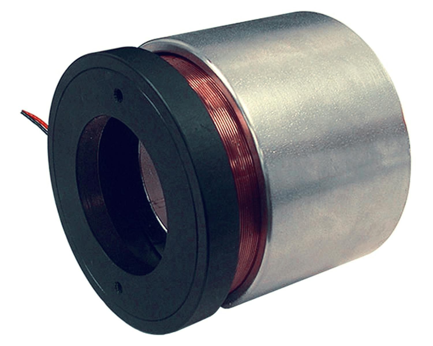 The Moticont HVCM-095-064-051-01 hollow-core linear voice coil servo motor is for optics, illumination, laser beams, tubing, and cable passage.