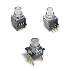 The Littelfuse K5V4 illuminated tactile switches are for manufacturers switching from wave to reflow soldering processes. The Littelfuse K5V4 illuminated tactile switches are for manufacturers switching from wave to reflow soldering processes.