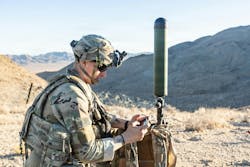 An Army electronic warfare specialist uses a Mastodon Beast+ system at an exercise last month. Mastodon Beast+ system is a multi-channel electronic warfare device designed for detection, direction finding, and attack of adversary signals. Army photo An Army electronic warfare specialist uses a Mastodon Beast+ system at an exercise last month. Mastodon Beast+ system is a multi-channel electronic warfare device designed for detection, direction finding, and attack of adversary signals. Army photo