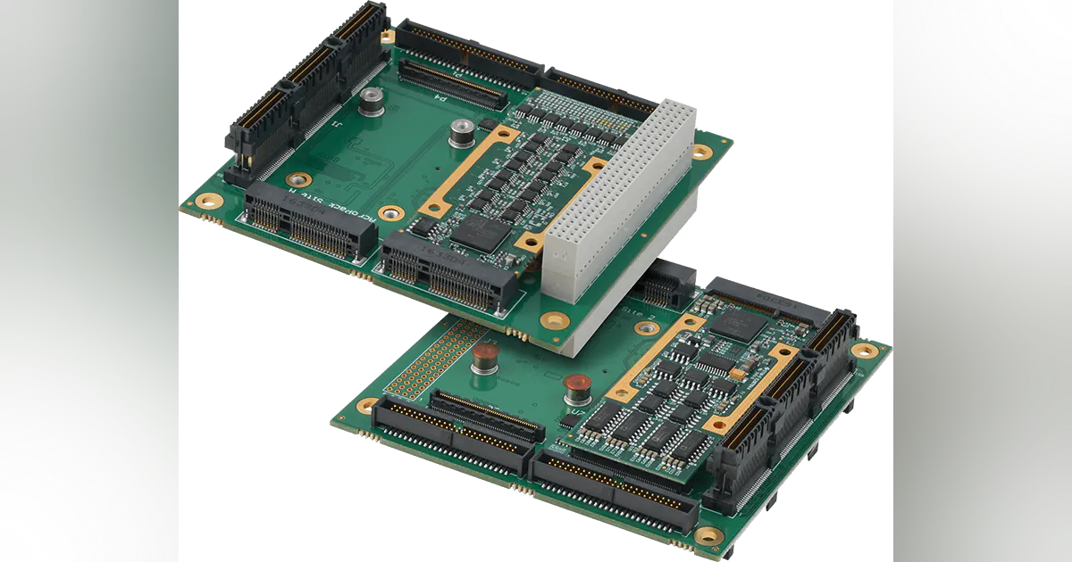 PCI Express/104 and PCI/104 mezzanine modules for embedded computing ...
