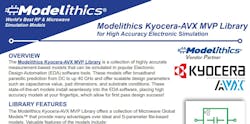 Modelithics Kyocera-AVX MVP Brochure Modelithics Kyocera-AVX MVP Brochure
