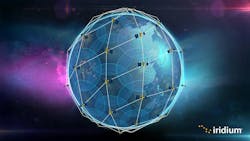 A digital network superimposed over the earth as viewed from space A digital network superimposed over the earth as viewed from space