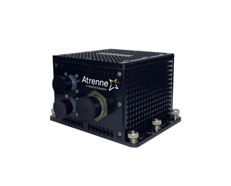 The Atrenne 726 series VITA-90 VNX+ compact, ruggedized, high-performance embedded computing system is for military and aerospace applications with strict size, weight, and power (SWaP) constraints.