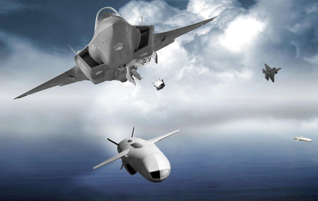 JSM has an option for ground strike and a two-way communications line, so that the missile can communicate with its launcher, or with other missiles