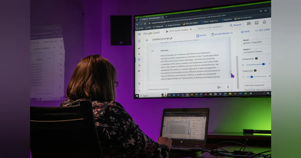 Air Force eyes artificial intelligence (AI) and machine learning for command and control Air Force eyes artificial intelligence (AI) and machine learning for command and control