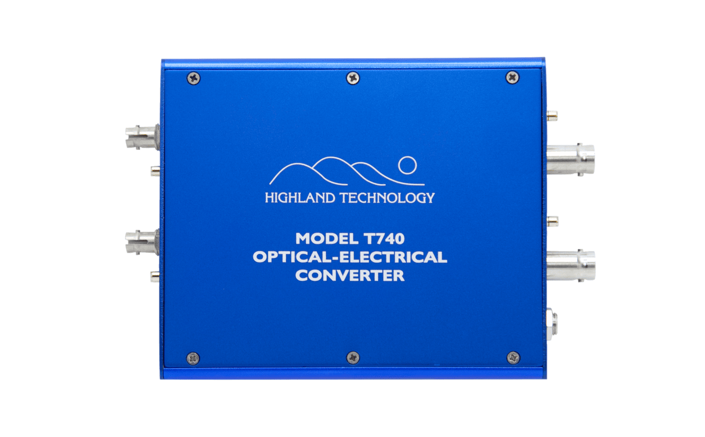 Model T740 dual-channel optical-electrical converter