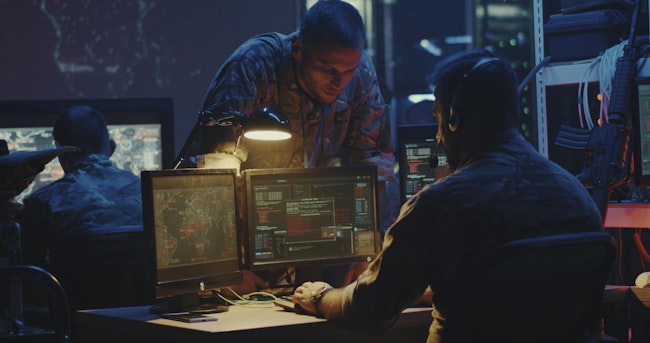 Air Force researchers aim to automate command and control and intelligence gathering in carrying out cyber warfare missions.