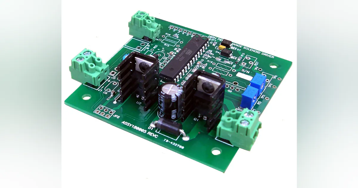 Fuel Solenoid Driver Module Power solenoid driver modules for flight-control systems and weapons ...
