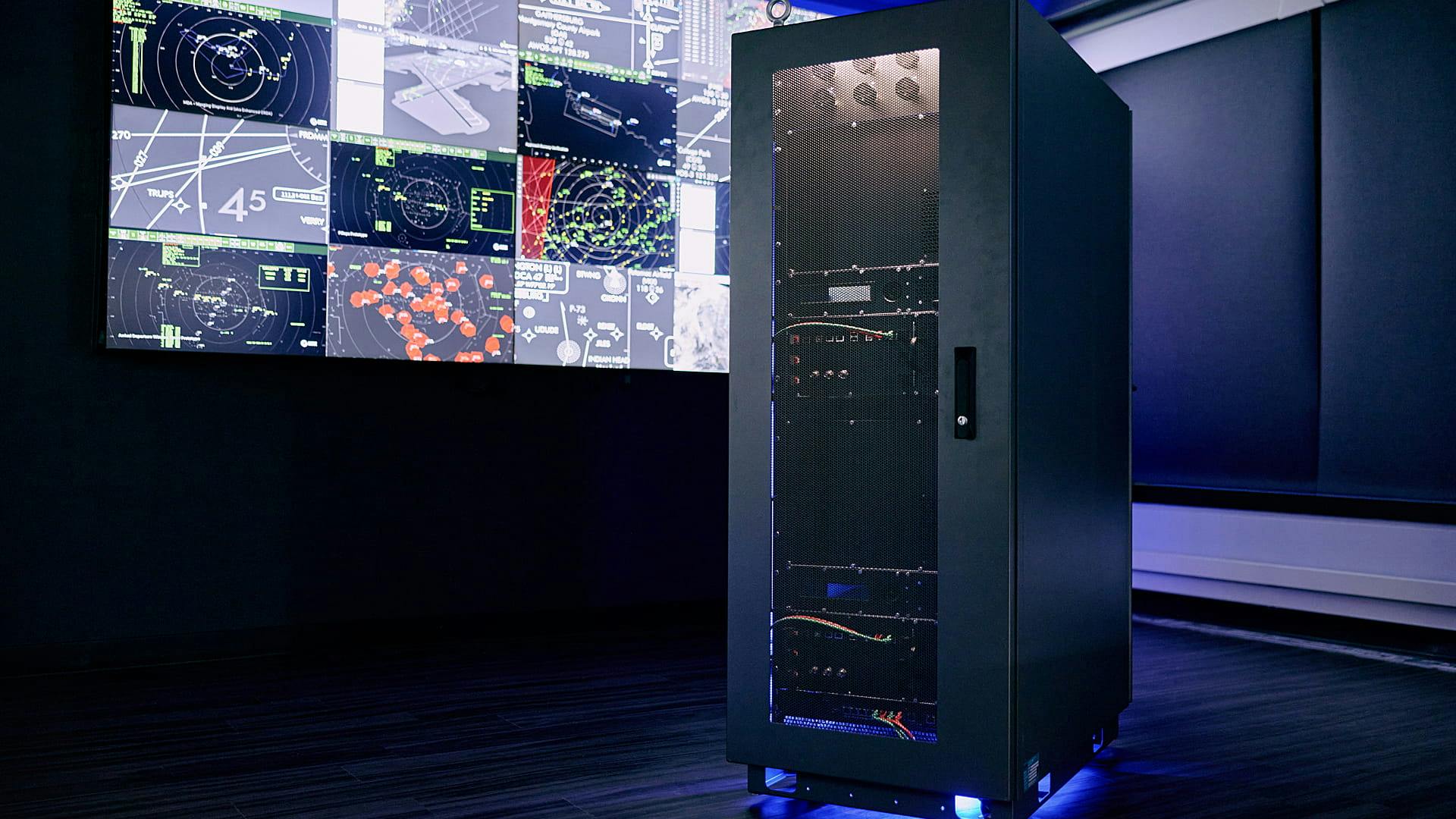 The Condor Mk3, Collins Aerospace&rsquo;s cooperative surveillance radar capable of communicating directly with aircraft transponders. RTX/Collins Aerospace photo.