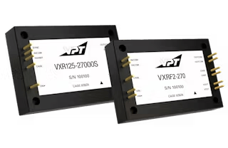 Mil-spec DC-DC converters with built-in thermal management for avionics and vetronics offered by VPT