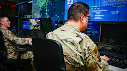 16th Air Force airmen perform command and control of 16th Air Force Forces in the 616th Operations Center at Joint Base San Antonio-Lackland, Texas, in 2023.