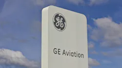 A sign saying 'GE Aerospace'