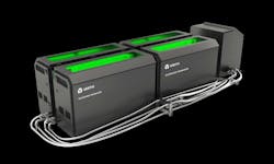 The Vertiv CoolCenter Immersion thermal management system submerges servers in a dielectric liquid for efficient and uniform heat removal The Vertiv CoolCenter Immersion thermal management system submerges servers in a dielectric liquid for efficient and uniform heat removal