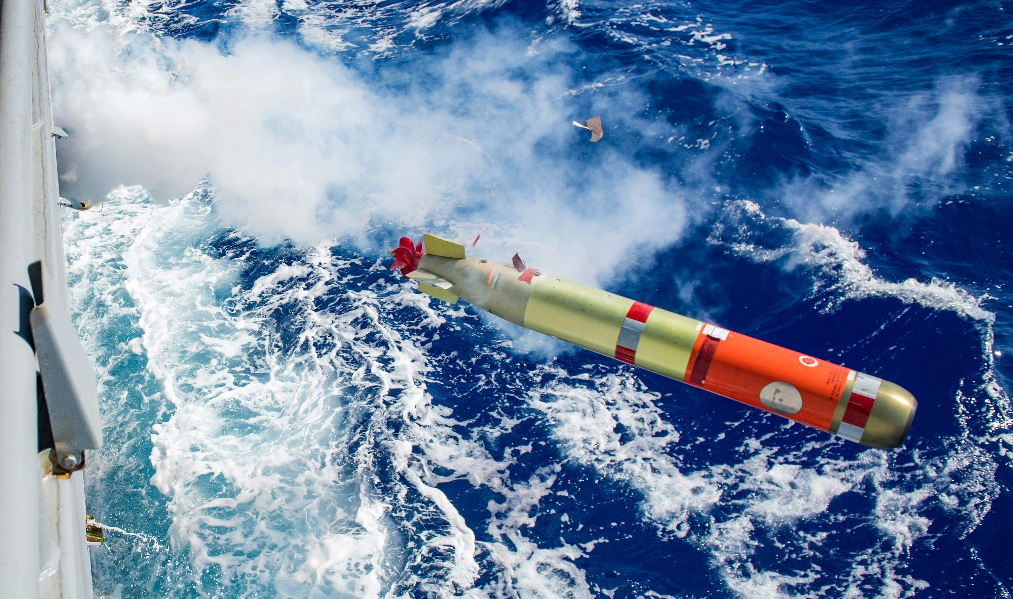 Navy asks Ultra Maritime for MK3 and MK4 torpedo defense countermeasures that involve acoustic jamming