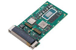 The X-ES XPedite8370 secure, high-performance, 3U VPX-REDI, single-board computer is for ruggedized systems that require high-bandwidth processing and low power consumption. The X-ES XPedite8370 secure, high-performance, 3U VPX-REDI, single-board computer is for ruggedized systems that require high-bandwidth processing and low power consumption.