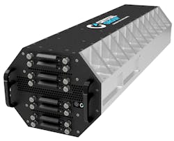 The Crystal Group RE1900M provides artificial intelligence (AI) at the edge for forward-deployed operations in real-time video analytics, situational awareness, and sensor processing. The Crystal Group RE1900M provides artificial intelligence (AI) at the edge for forward-deployed operations in real-time video analytics, situational awareness, and sensor processing.