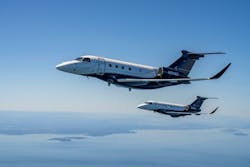 Embraer's Praetor 600E and 500E. Embraer image. Embraer's Praetor 600E and 500E. Embraer image.