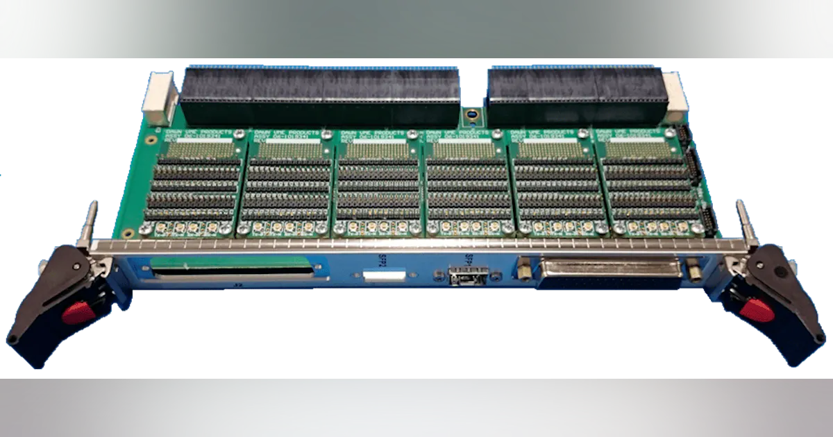 Dawn VME Products Custom Rear Transition Modules | Military Aerospace