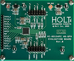 Holt's Evaluation Board for Holt ARINC 429 Quad Line Driver Holt's Evaluation Board for Holt ARINC 429 Quad Line Driver