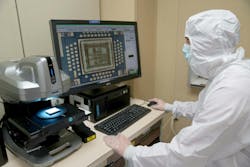 A military electronics engineer performs a visual inspection of a hybrid microcircuit for defects at Robins Air Force Base, Ga., last June. A military electronics engineer performs a visual inspection of a hybrid microcircuit for defects at Robins Air Force Base, Ga., last June.