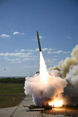 The U.S. Army completed a conventional hypersonic missile test from Cape Canaveral Space Force Station, Fla., in December 2024. Army photo. The U.S. Army completed a conventional hypersonic missile test from Cape Canaveral Space Force Station, Fla., in December 2024. Army photo.