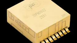 The 3D PLUS 3DPM0602 20-amp radiation-tolerant point-of-load converter meets power demands of modern field-programmable gate arrays (FPGAs) and microprocessors in space applications.