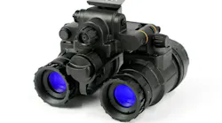 This photo of the Argus Night Vision Systems BNVD-1431MK2 binocular night vision device is an example of advanced binocular night vision systems.