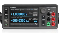 The Saelig SMM3000X series source-measure unit (SMU) from Siglent Technologies Inc. in Solon, Ohio, is for simultaneous sourcing and measurement for closed-loop operations on test devices.