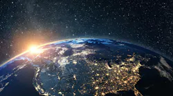 The United States as seen from space at night.