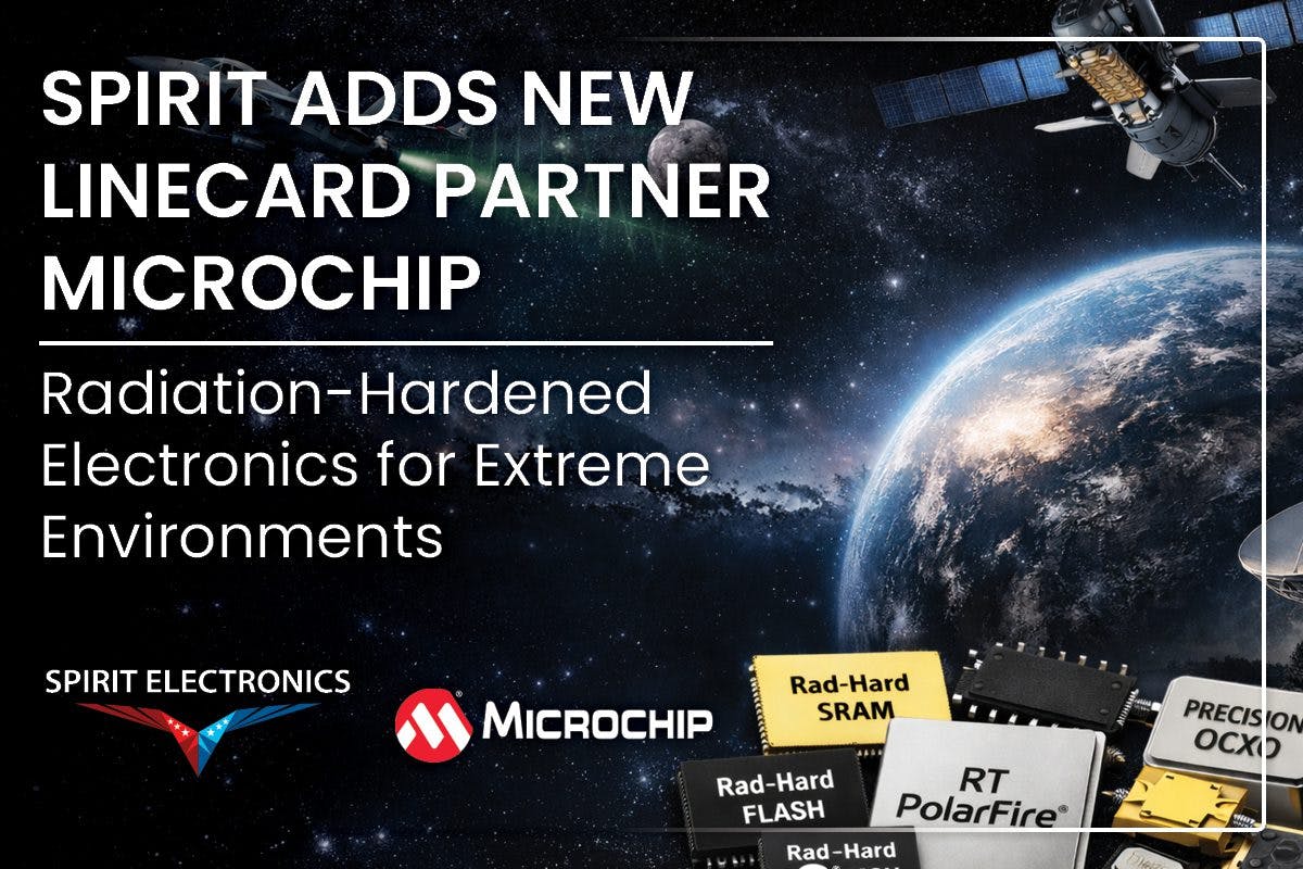 Spirit Electronics Named Authorized Distributor for Microchip Technology
