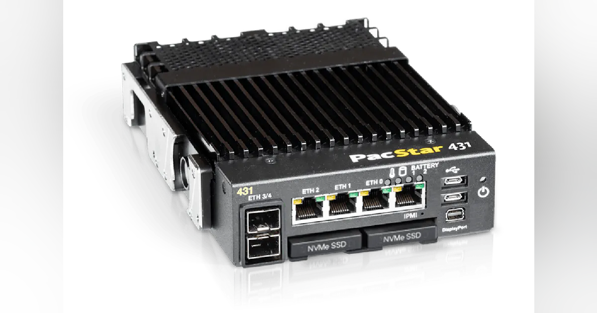 Fact Pacstar PacStar 431: Rugged AI Power at the Tactical Edge | Military Aerospace