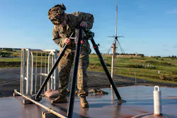 U.S. Marine Corps Cpl. Aiden Henson assembles a Furuno DRS12ANXT Radar during Kaiju Rain 26 on Ie Shima, Japan, May 7, 2026. Kaiju Rain 26 is a III MIG-led exercise, focused on integrating multi-domain information capabilities, strengthening the U.S.-Japan Alliance, and supporting regional stability in the Indo-Pacific. U.S. Marine Corps photo by Lance Cpl. John-Paul Haubeil. U.S. Marine Corps Cpl. Aiden Henson assembles a Furuno DRS12ANXT Radar during Kaiju Rain 26 on Ie Shima, Japan, May 7, 2026. Kaiju Rain 26 is a III MIG-led exercise, focused on integrating multi-domain information capabilities, strengthening the U.S.-Japan Alliance, and supporting regional stability in the Indo-Pacific. U.S. Marine Corps photo by Lance Cpl. John-Paul Haubeil.