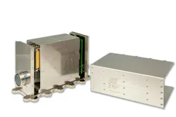 VPT's SGRBX gallium nitride (GaN)-based DC-DC converter is suitable for space power control and conditioning applications that require high efficiency and low noise. VPT's SGRBX gallium nitride (GaN)-based DC-DC converter is suitable for space power control and conditioning applications that require high efficiency and low noise.