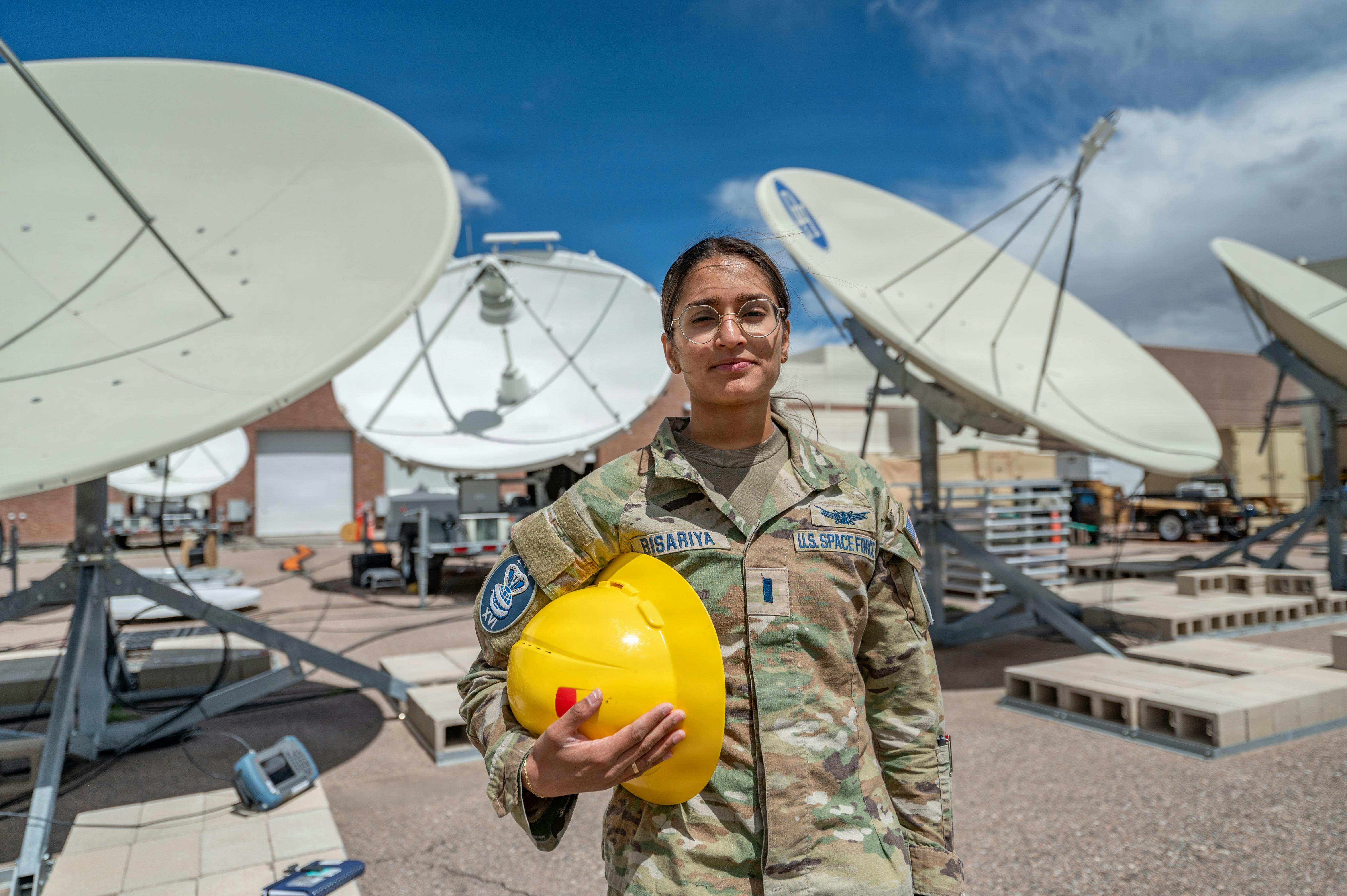 U.S. Space Force Guardians of the 16th Electromagnetic Warfare Squadron (EWS) conduct training on the Bounty Hunter system at Peterson Space Force Base, Colo. A part of Mission Delta 3, the 16th EWS protects critical satellite communication links to achieve a near-global capability to detect, characterize, geolocate and report sources of electromagnetic interference on U.S. military and commercial satellites.