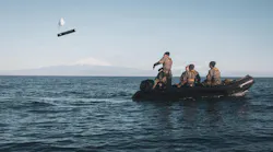 U.S. Marines and sailors with 2nd Force Reconnaissance Company, 2nd Reconnaissance Battalion, 2nd Marine Division, emplace a sonar buoy off the coast of Augusta, Italy. BAE Systems is partnering with Sparton Corporation to integrate BAE-developed sonar technology into existing sonobuoy components from Sparton as part of a prototype development contract for the U.S. Navy. U.S. Marine Corps photo by Lance Cpl. Hunter J. Kuester.