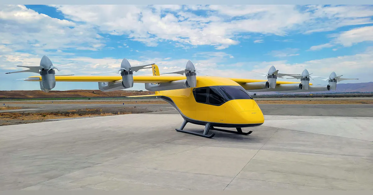 File Parallel Processing Icon Wisk expands autonomous eVTOL testing with second Generation 6 aircraft ...