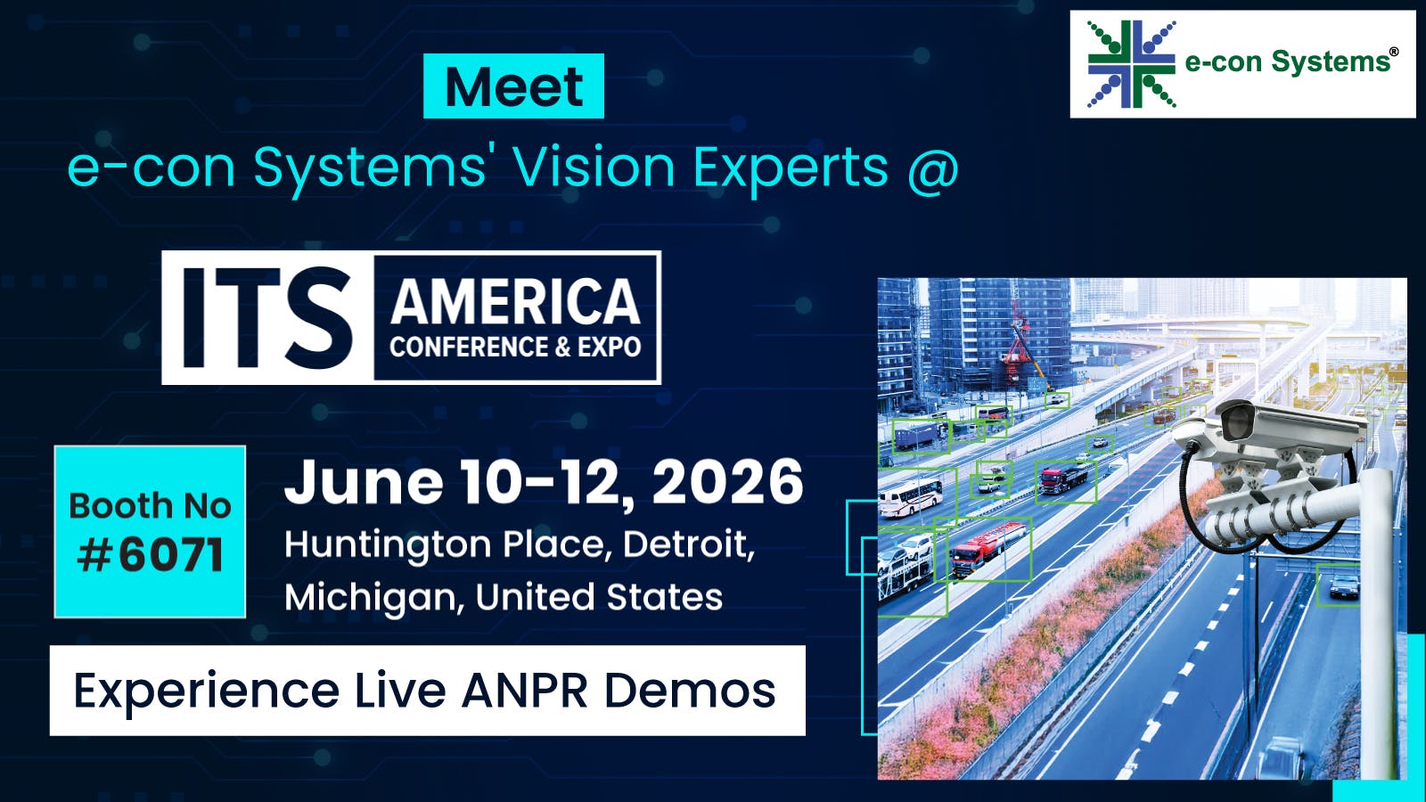 e-con Systems at ITS America 2026