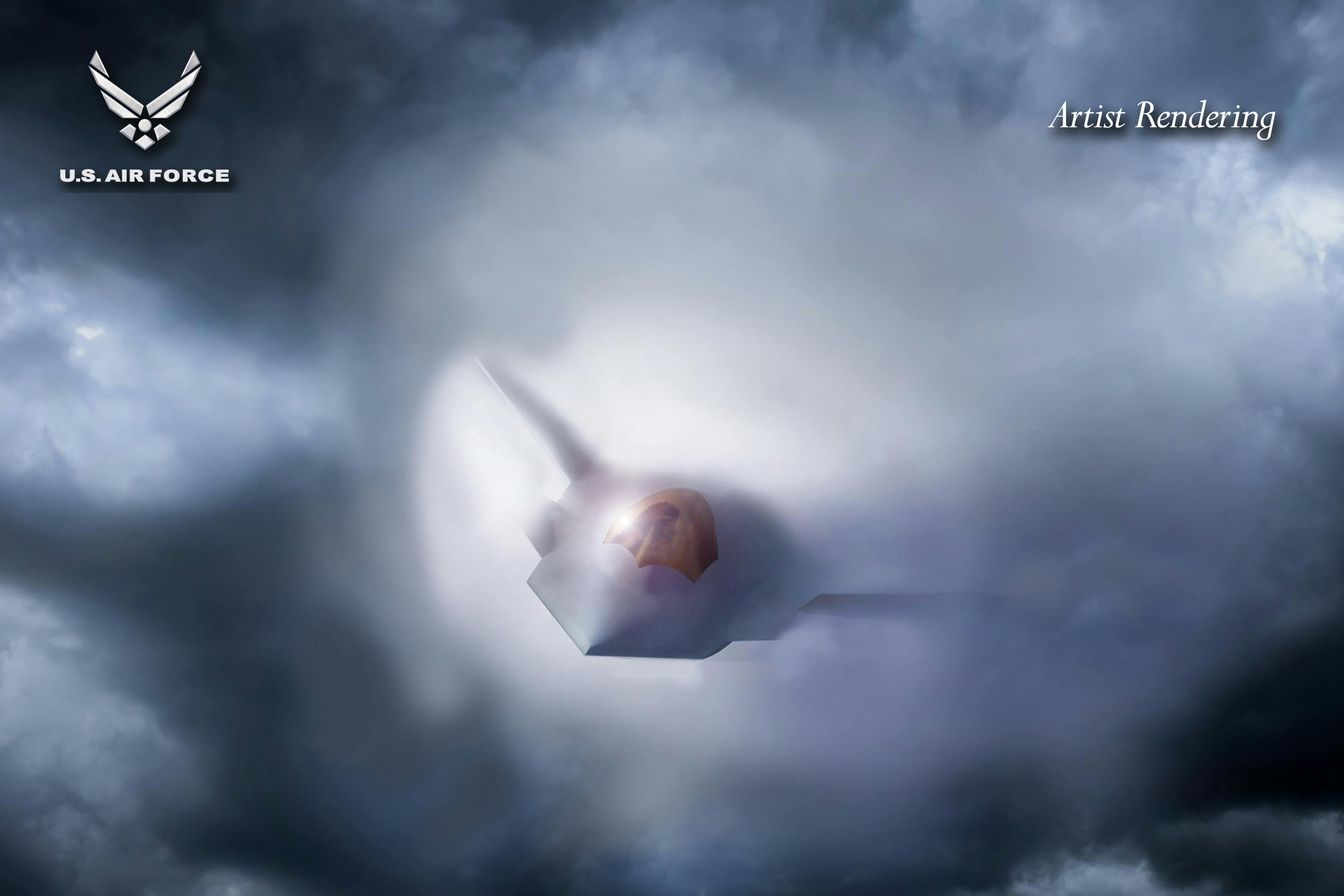 Shown is a graphical artist rendering of the Next Generation Air Dominance (NGAD) Platform. The rendering highlights the Air Force&rsquo;s sixth-generation fighter, the F-47. The NGAD Platform will bring lethal, next-generation technologies to ensure air superiority for the Joint Force in any conflict. U.S. Air Force graphic.