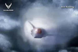 Shown is a graphical artist rendering of the Next Generation Air Dominance (NGAD) Platform. The rendering highlights the Air Force’s sixth-generation fighter, the F-47. The NGAD Platform will bring lethal, next-generation technologies to ensure air superiority for the Joint Force in any conflict. U.S. Air Force graphic. Shown is a graphical artist rendering of the Next Generation Air Dominance (NGAD) Platform. The rendering highlights the Air Force’s sixth-generation fighter, the F-47. The NGAD Platform will bring lethal, next-generation technologies to ensure air superiority for the Joint Force in any conflict. U.S. Air Force graphic.