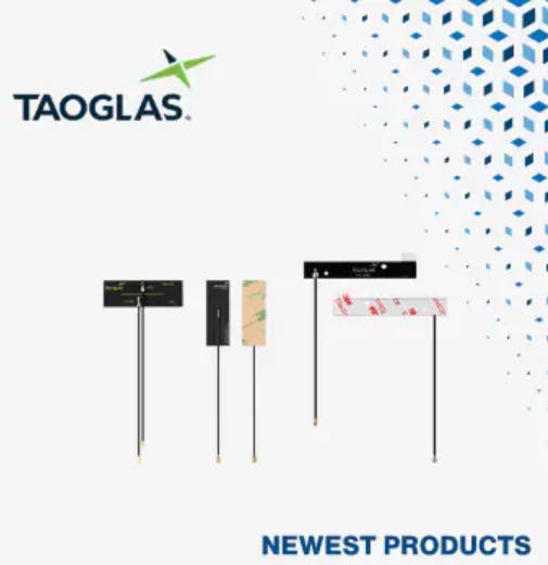 Mouser Now Stocking the Taoglas FXP300 Flexible and PC300 Rigid FR4 Antennas for Multiprotocol Wireless Connectivity
