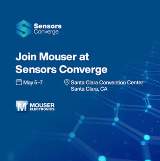 Mouser Electronics Showcases Latest Sensor and Embedded Technologies at Sensors Converge 2026