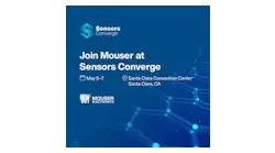 Mouser Electronics Showcases Latest Sensor and Embedded Technologies at Sensors Converge 2026