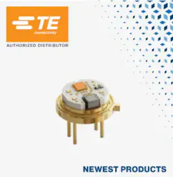 TE Connectivity / Measurement Specialties 8XH High-Accuracy Media-Isolated Pressure Sensors, Now at Mouser TE Connectivity / Measurement Specialties 8XH High-Accuracy Media-Isolated Pressure Sensors, Now at Mouser