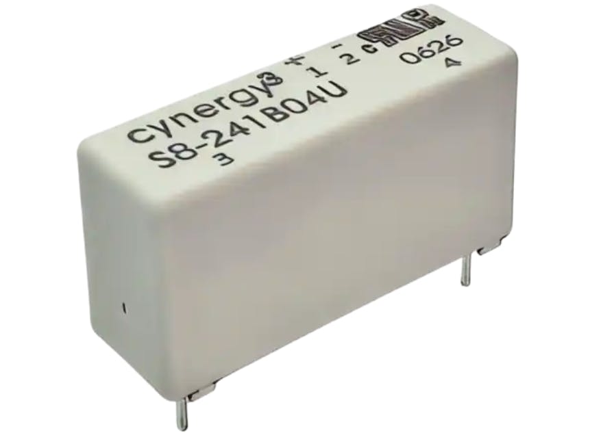 Cynergy3 Sensata S8 Series High Voltage Reed Relays